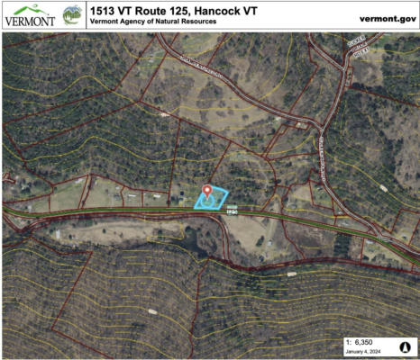 1513 VERMONT ROUTE 125, Hancock, VT 05748 Land For Sale | MLS# 4981561 ...