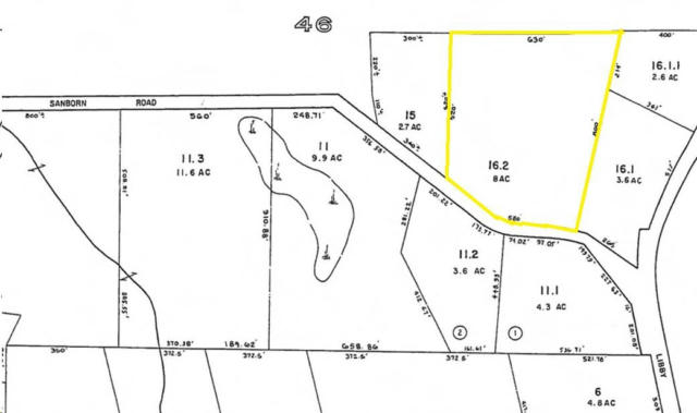MAP 49-LOT 16.2 SANBORN ROAD, NEWFIELD, ME 04095 - Image 1